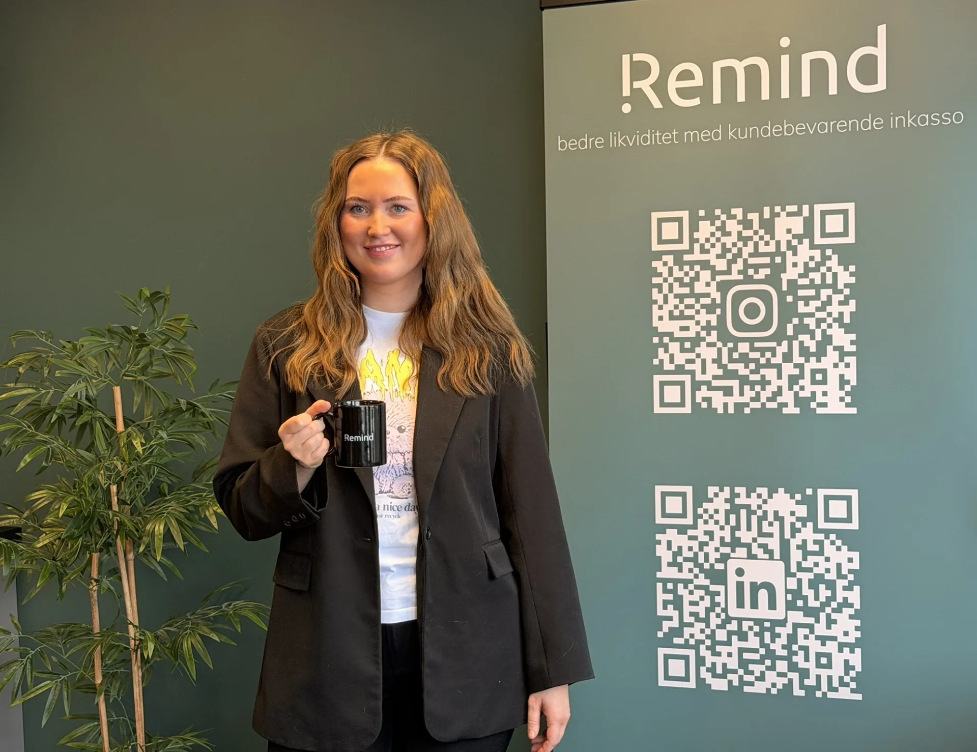 Portrett av ansatt i Remind